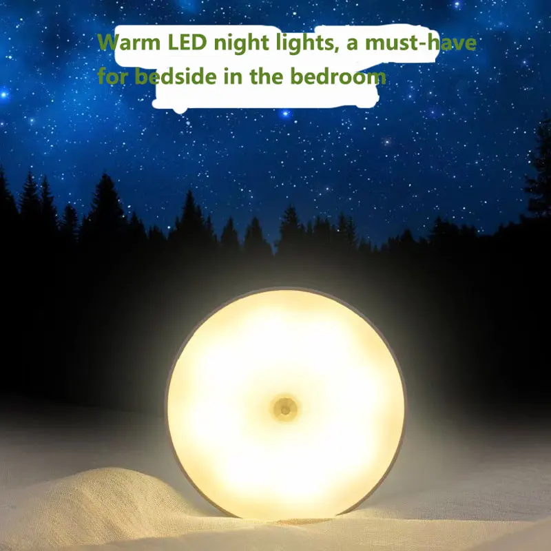 

USB charging LED night light - energy-saving low power can be used safely in any room