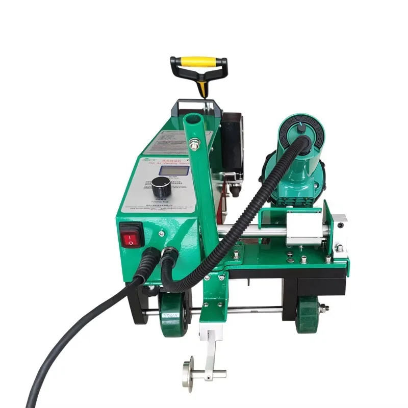 TOP4500B Automatic Hot Air Welding Machine PVC TPO Tarpaulin Banner Tent Roofing Membrane Seaming Welder CE Certified