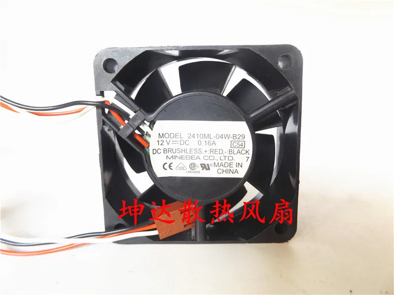 

NMB-MAT 2410ML-04W-B29 C54 DC 12 0,16 A 60x60x25 мм 3-проводной Вентилятор охлаждения сервера
