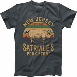 Clothing Satriales Pork Store Vintage Retro T Shirt Sopranos 7979