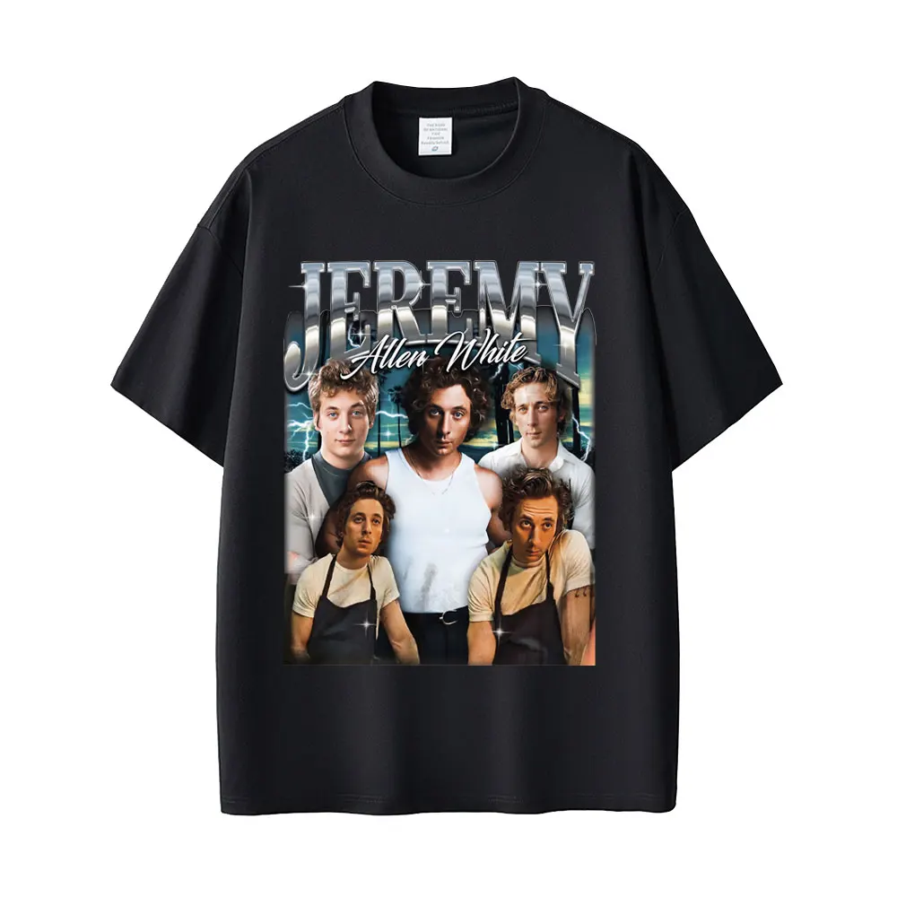 

Jeremy Allen White The Bear TV Show T Shirt The Original Beef of Chicagoland T-shirt Men Women Cotton Vintage Crewneck T-shirts