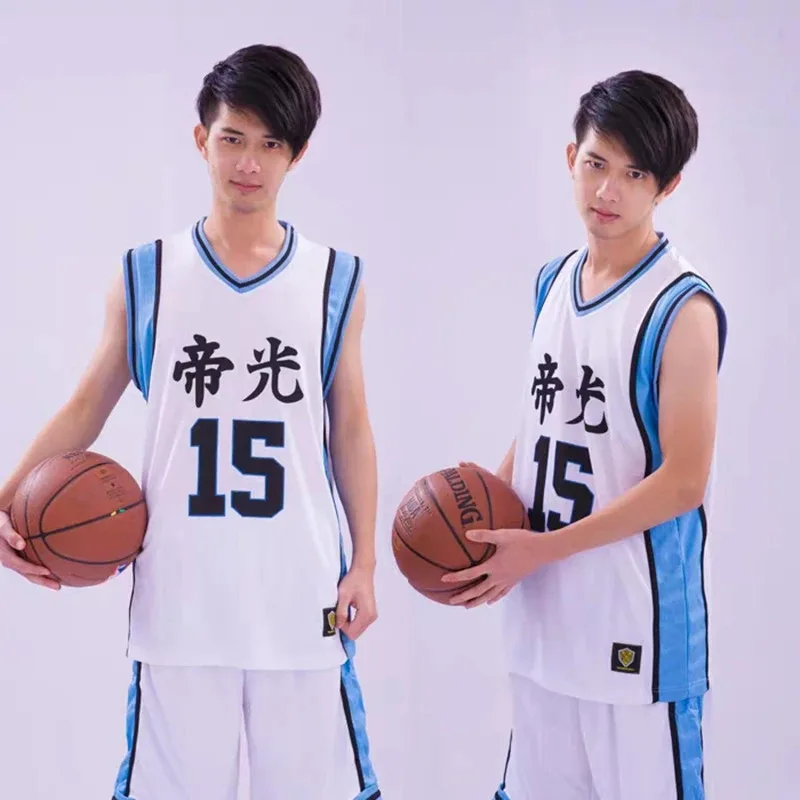 2025 yiyi2025yiyiAnime Kuroko No Basuke Cosplay Costume 5 6 7 8 15 TEIKO Kise Ryota Maillot Basketball Jersey Uniform Sportswear