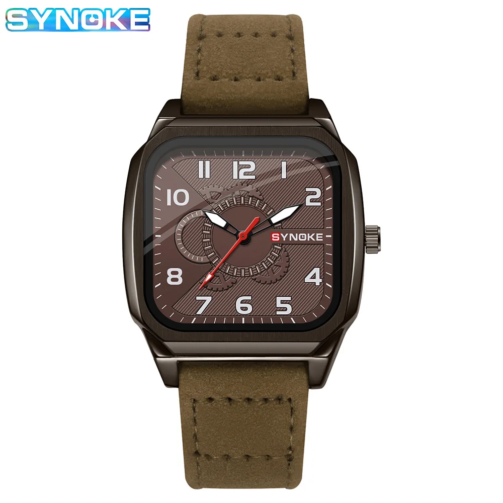 

Luxury Watch - Premium Leather Strap, Waterproof, Quartz Movement, Sporty Design, Ideal Men's Gift for Any Occasion