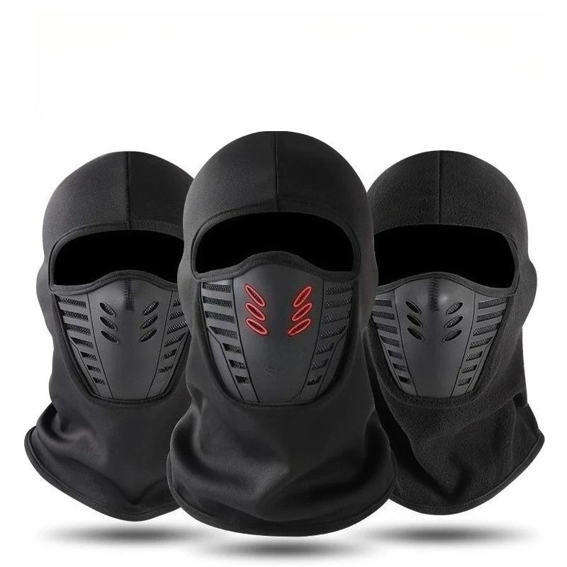 غطاء محرك السيارة الدافئ لركوب الدراجات في الشتاء، قناع سميك مقاوم للرياح وبارد وجيد التهوية، بطانة خوذة شتوية قاطرة شتوية