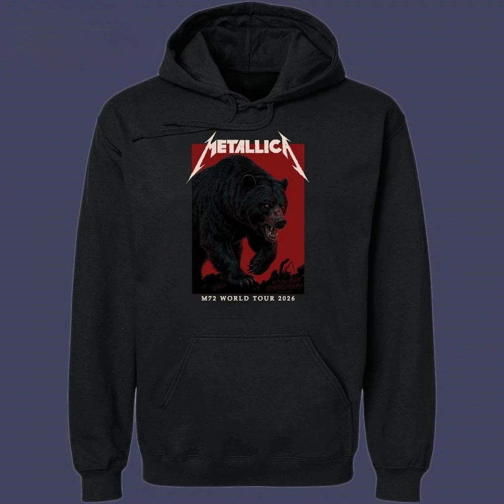 Metallica M72 World Tour Berlin Deutschland Mai 30, 2026 Art Rundhals-Hoodies und Kapuzenpullover