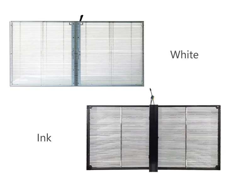 P3.91-7.82 Indoor Displayschermen Transparante Glas LED Filmpanelen voor Winkelcentra, Tentoonstellingen en Video-toepassingen