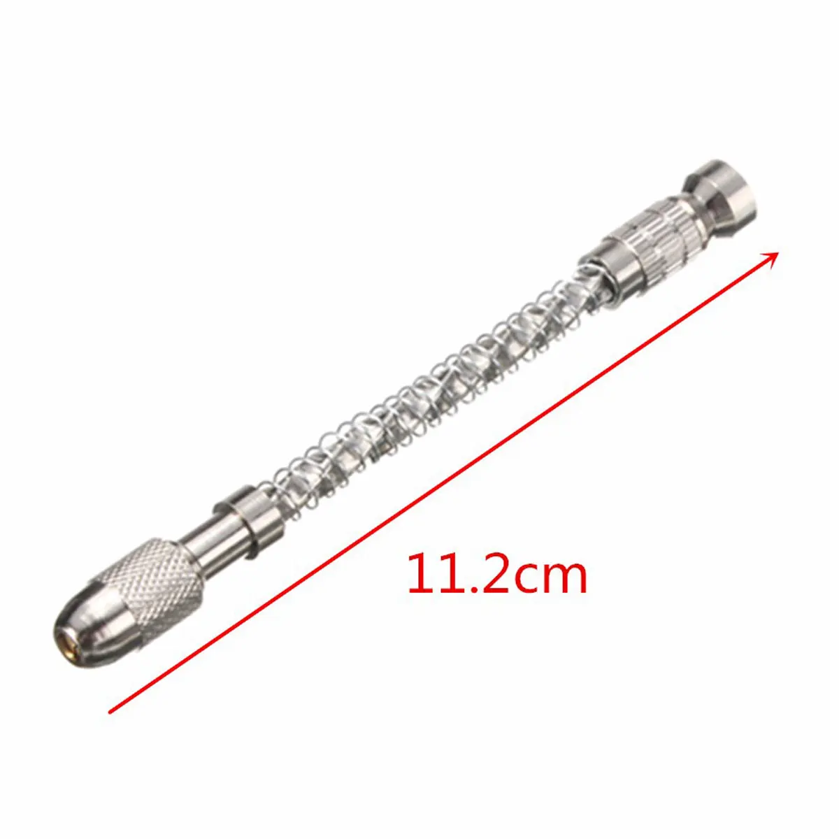 20 pezzi Micro Mini punte elicoidali a mano 0.3-1.6mm gambo dritto + 2 pezzi mandrini + 1 pz trapano a mano strumento per la lavorazione del legno per trapani per legno