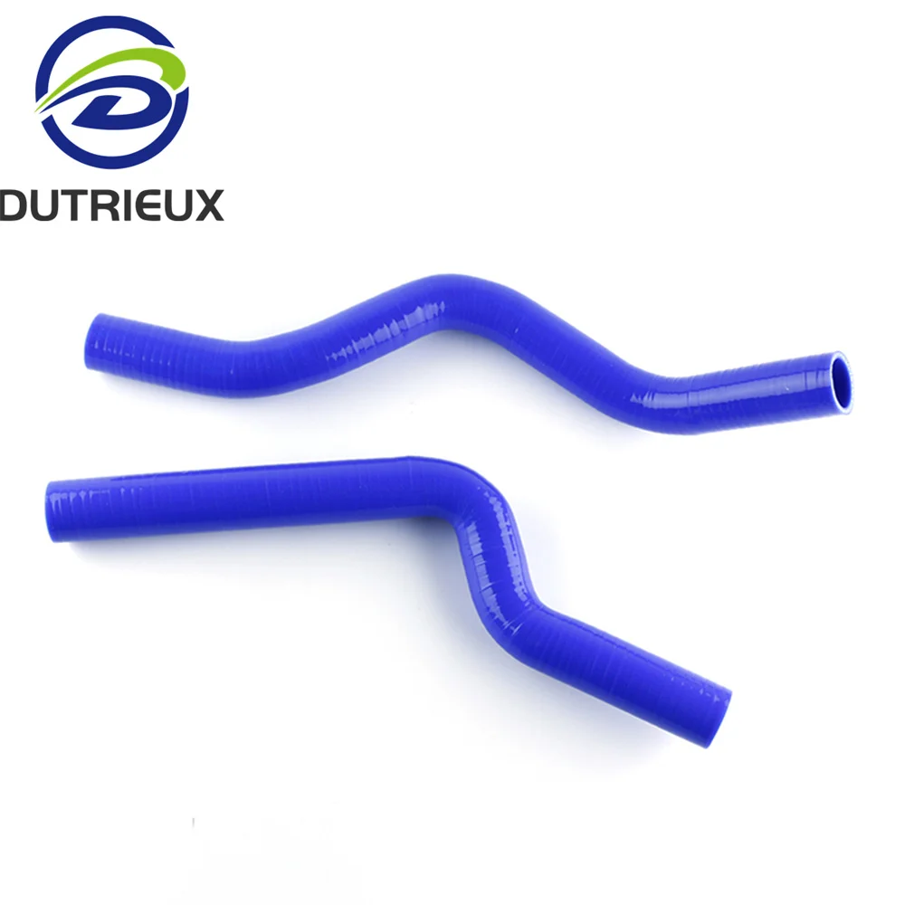 Silicone Radiator Coolant Pipe Hose 2PCS Pipe For 1990-1994 MITSUBISHI ECLIPSE DSM 4G63T 1G GSX/GST 1991 1992 1993