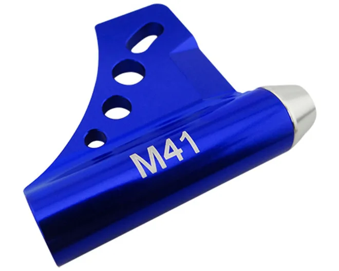Hot Racing DCB38P06 Blue Aluminum Dual 5mm Bearing Drive Strut for Traxxas DCB M41 Catamaran (Stock Replacement)
