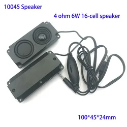 2pair USB speakers 4 ohm 6W cavity computer audio TV MP3 MP4 Heavy bass speaker megaphone DIY full frequency loudspeaker box