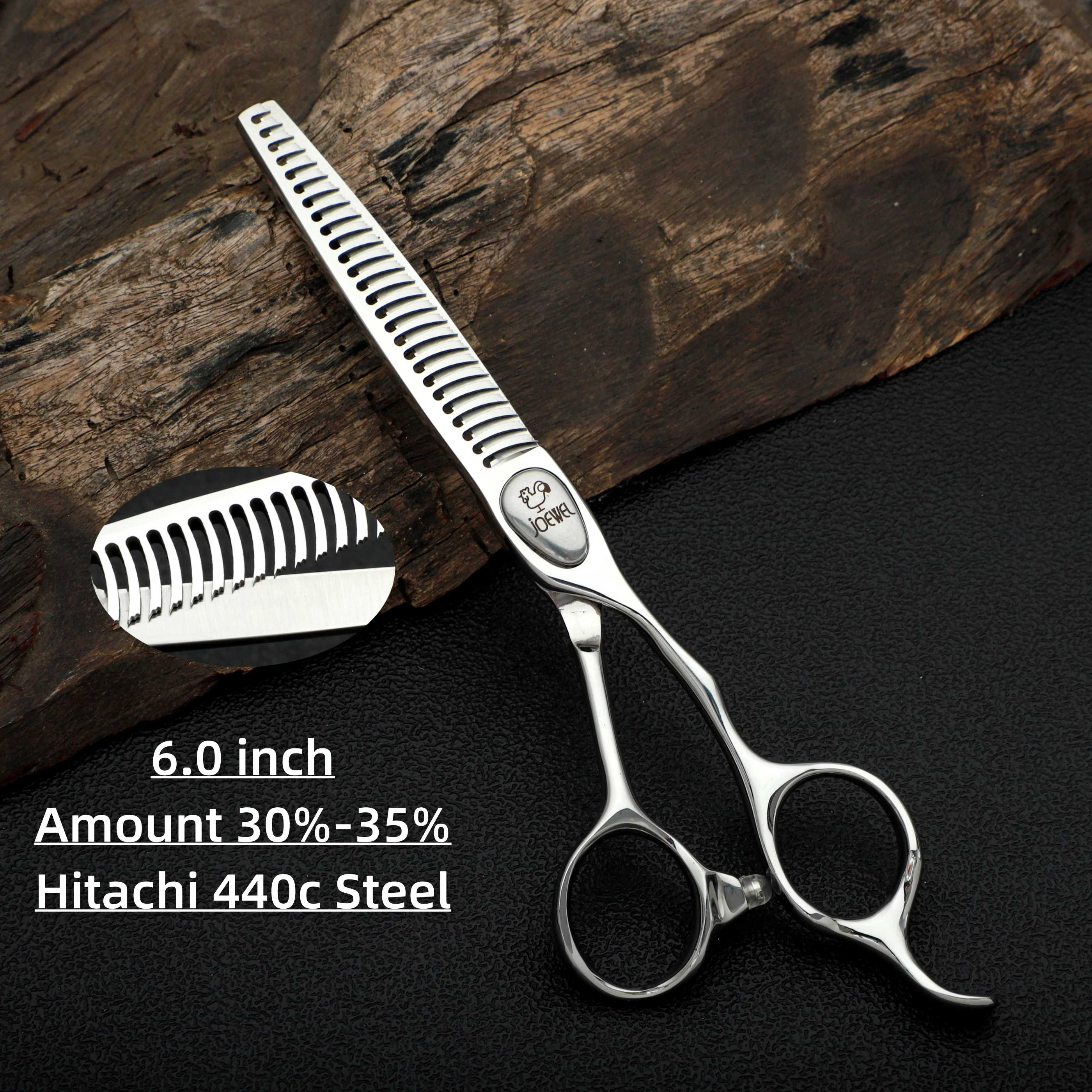 Joewell Professional hairdressing scissors，man and woman thinning shears，440C steel hair cutting machine，Barbershop accessories