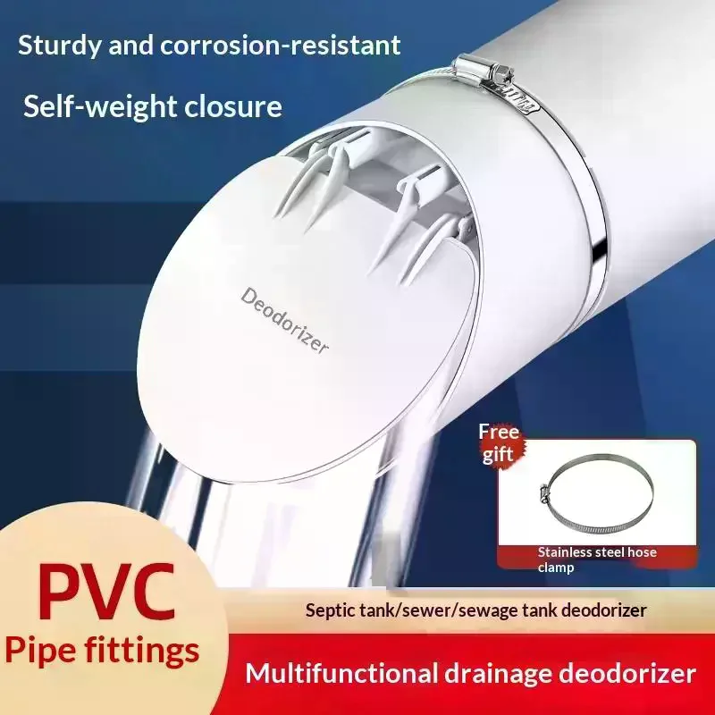 Anti Odor Stopper Floor Drain One Way Valve Shower Drainer Drain Strainer Seal Cover Sewer Install Kitchen Bathroom