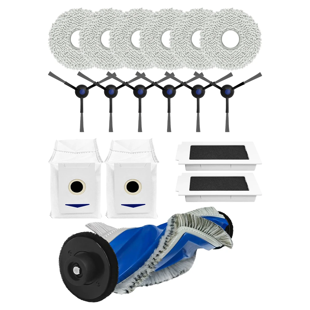 Accessory Set for Maintaining For ECOVACS For DEEBOT T30 PRO For OMNI Vacuum Cleaner Features Brushes Filters and Dust Bags