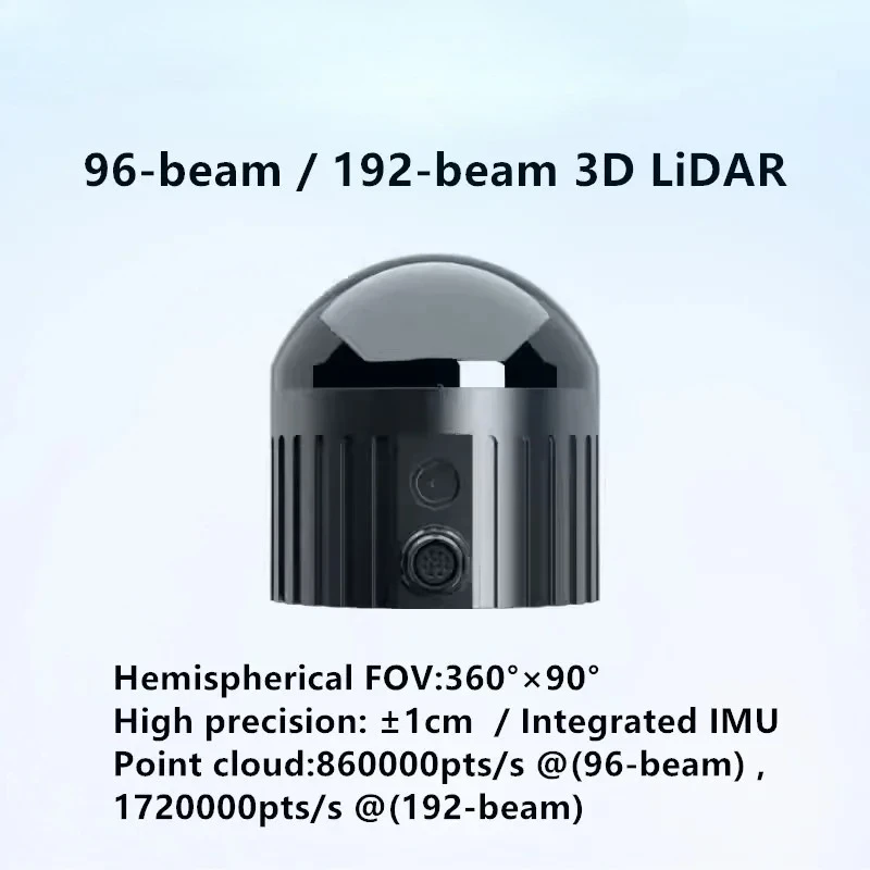 ROBOSENSE Airy LIDAR digital hemispherical wide-angle 3D 96-channel / 192-channel  laser radar