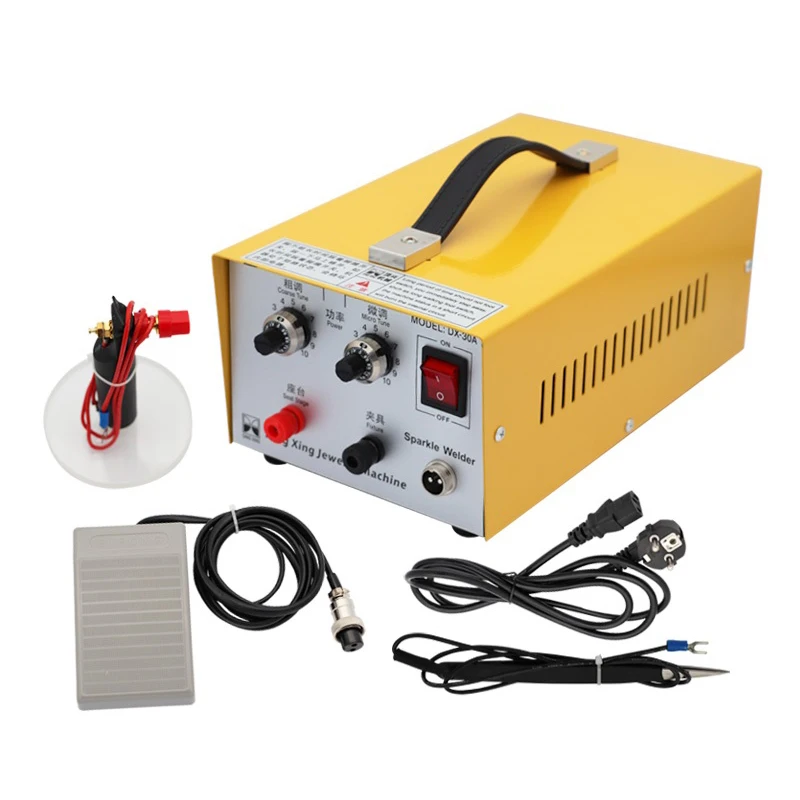 

80A 30A spot welding hand held pulse spot welder gold welding machine silver jewelry processing tools