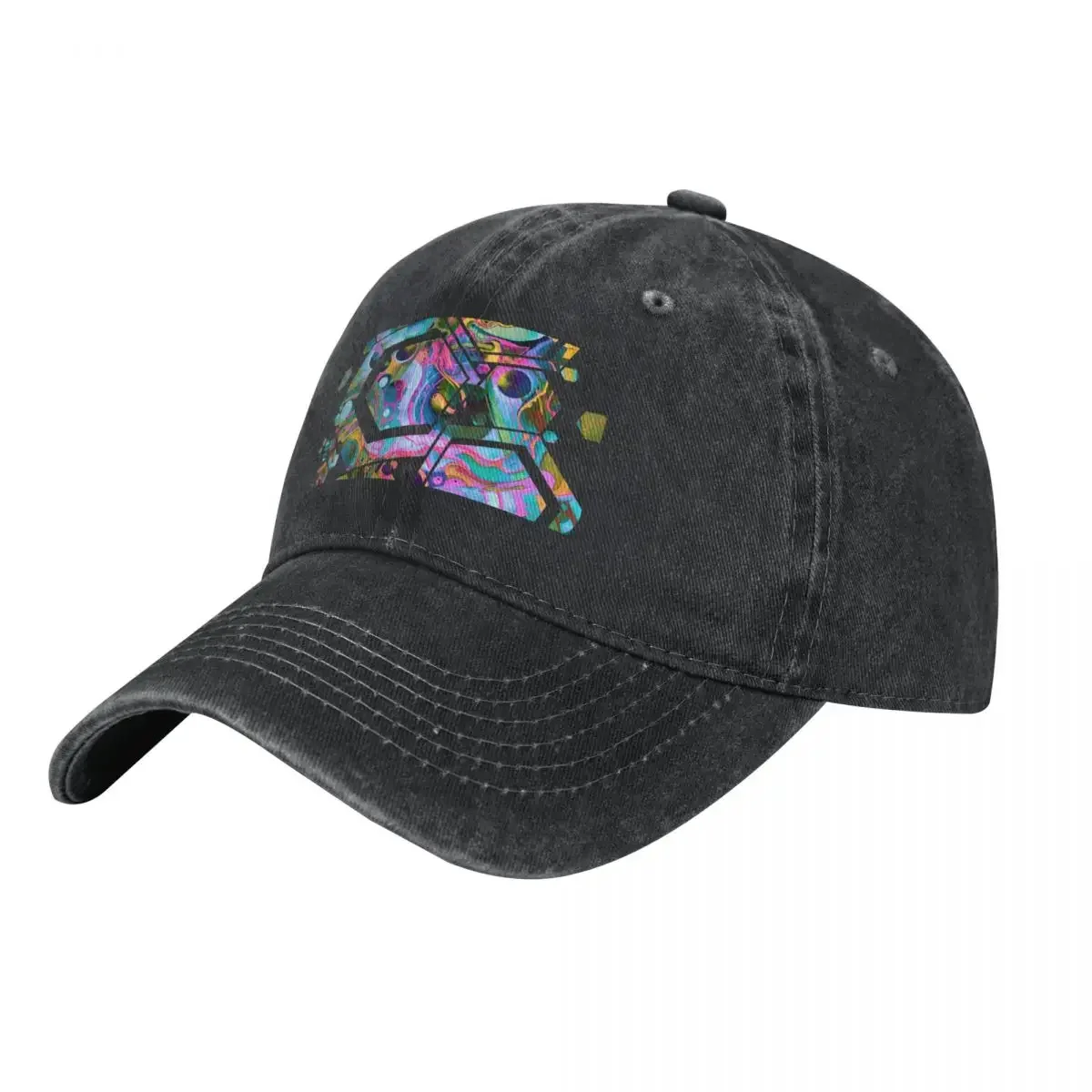 Starlight is Free (If You Live in Outer Space) - Watercolor Baseball Cap Horse Hat tea Hat Men Women's