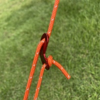 12/18pcs 5m 4mm Tent Wind Rope Buckle Hook Camping Reflective Rope Tensioner Tent Adjustable Aluminium Alloy Cord