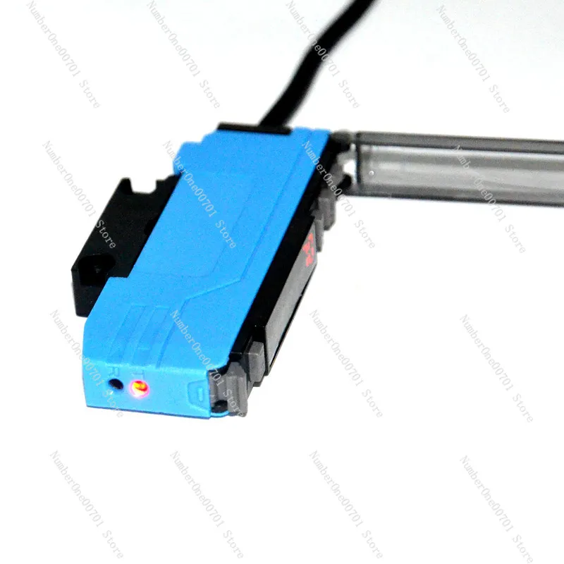 NA-202MN Analog Digital Display Optical Fiber Sensor 0-5V NPN High Speed Optical Fiber Amplification Sensor