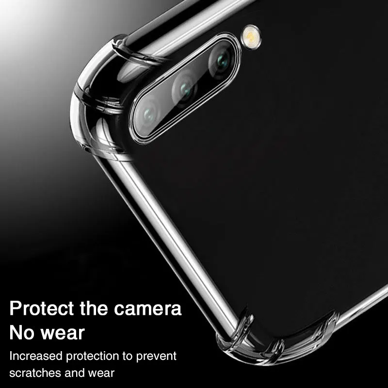Transparent Shockproof Phone Case For Samsung Galaxy A50 A51 A70 A31 A11 A71 A10 A40 A20 A30 A50S A12 A30S Silicone Back Cover