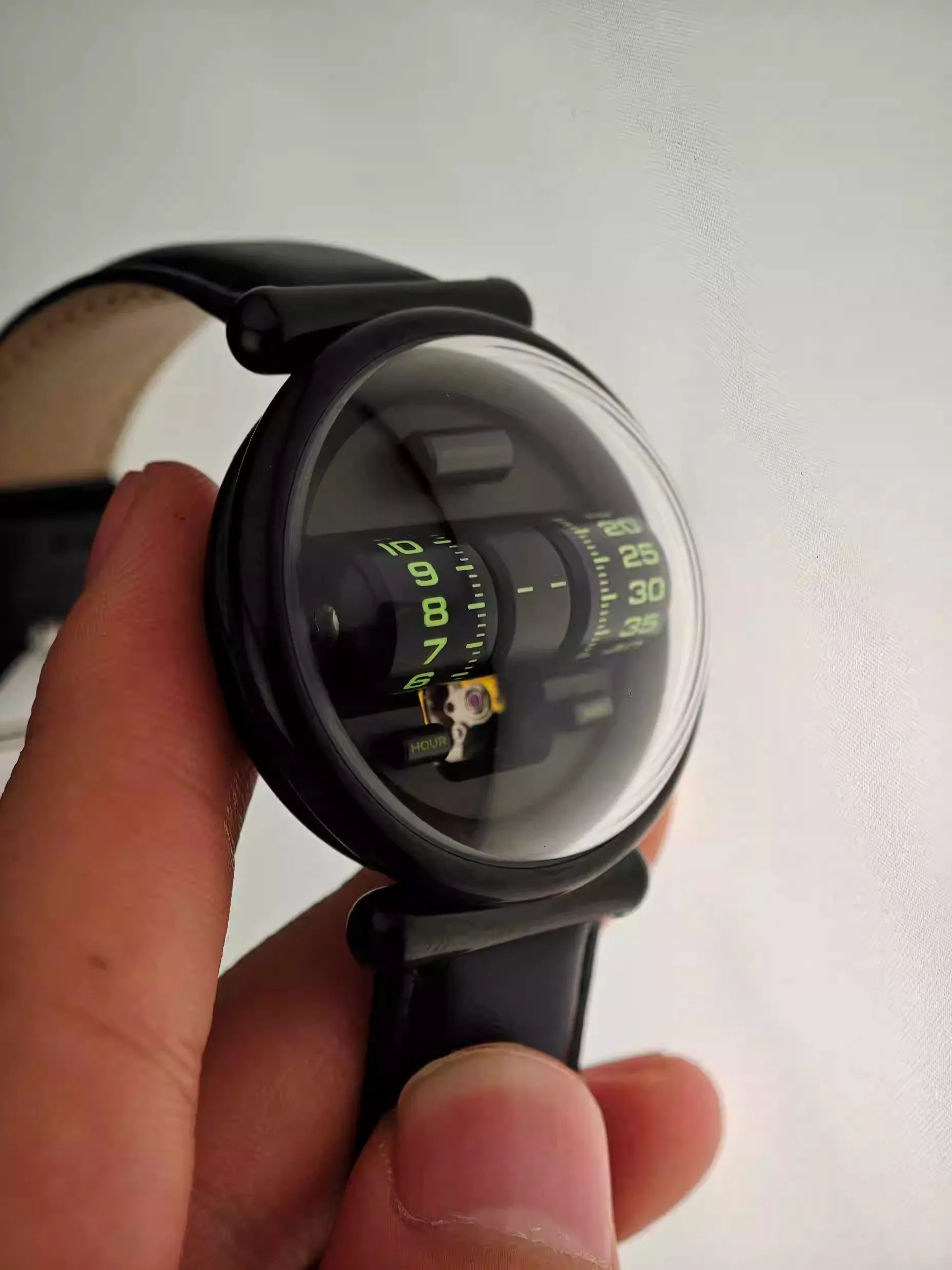 Super Waterproof Style Sapphire Glass Roller Watch, Boys Mechanical Watch Automatic Super Luminous