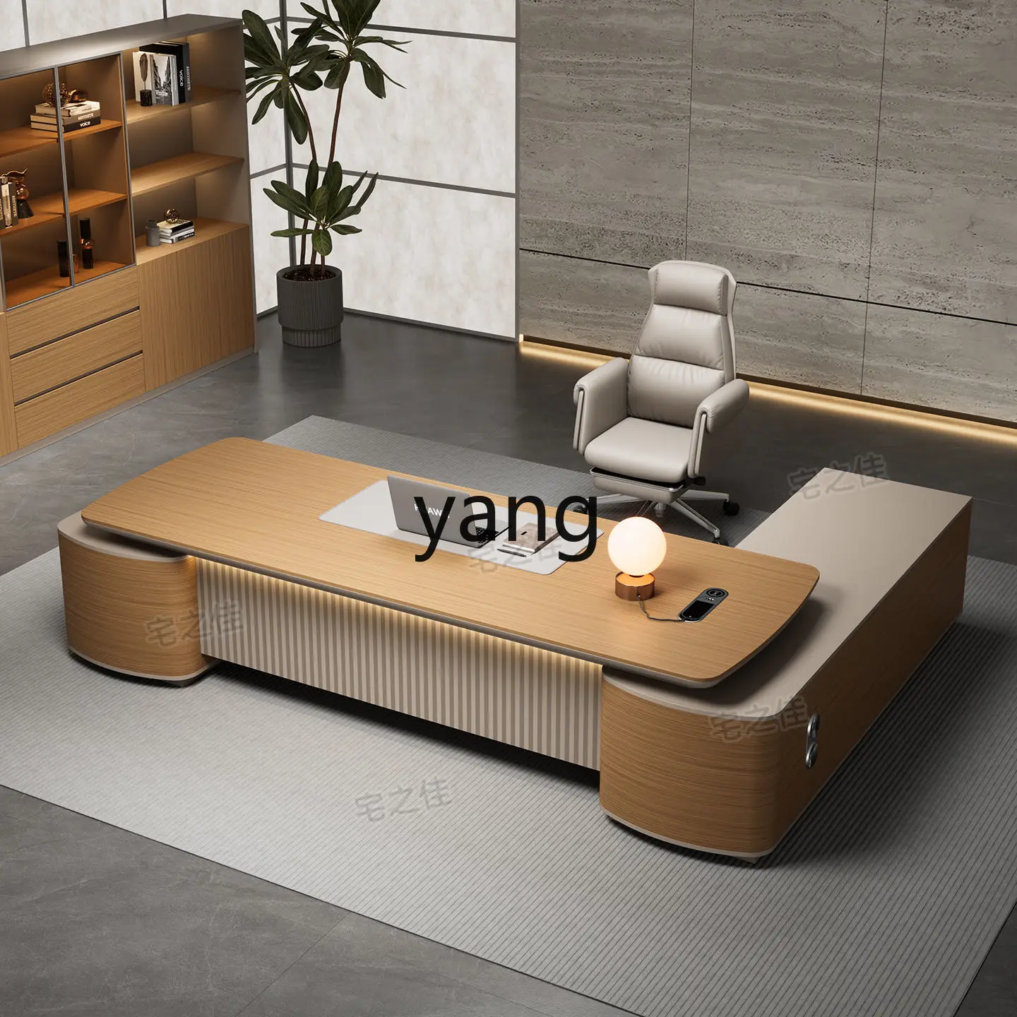 

LH desk light luxury high-end paint desktop environmental protection board modern simple table