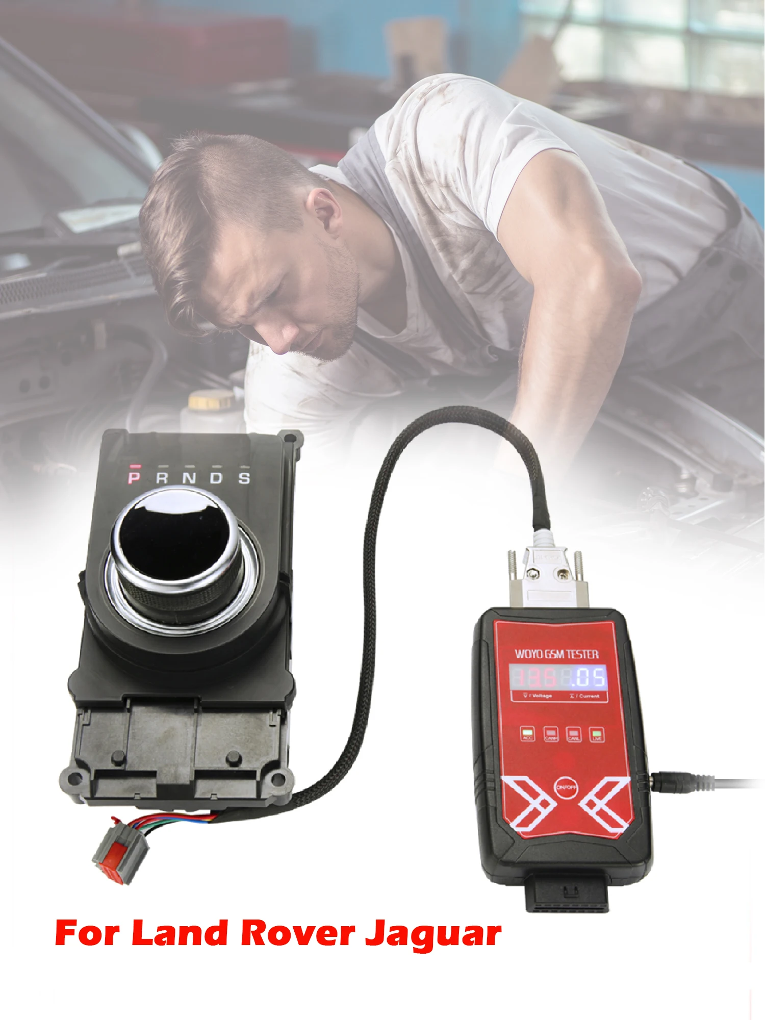 WOYO PL005 Schaltmodul-Tester für Land Rover Jaguar, Fahrzeugdiagnosegerät, für Range Rover Schalthebel-Reparaturset – Detail 5