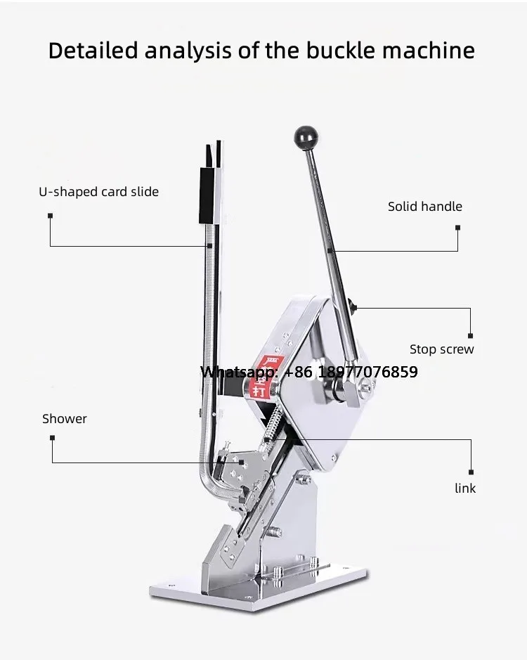 2026 Hot Sale Semi-Automatic Food/Fruit/Vegetables Plastic Bag Neck Binding & Sealing Machine Aluminum Nail Tools Cartons Packa