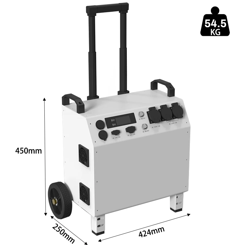 2026 New 6kw 110v-120V Europe Warehouse Solar Generator with Lifepo4 Battery Charging Portable Power Station for Car Outdoor Use