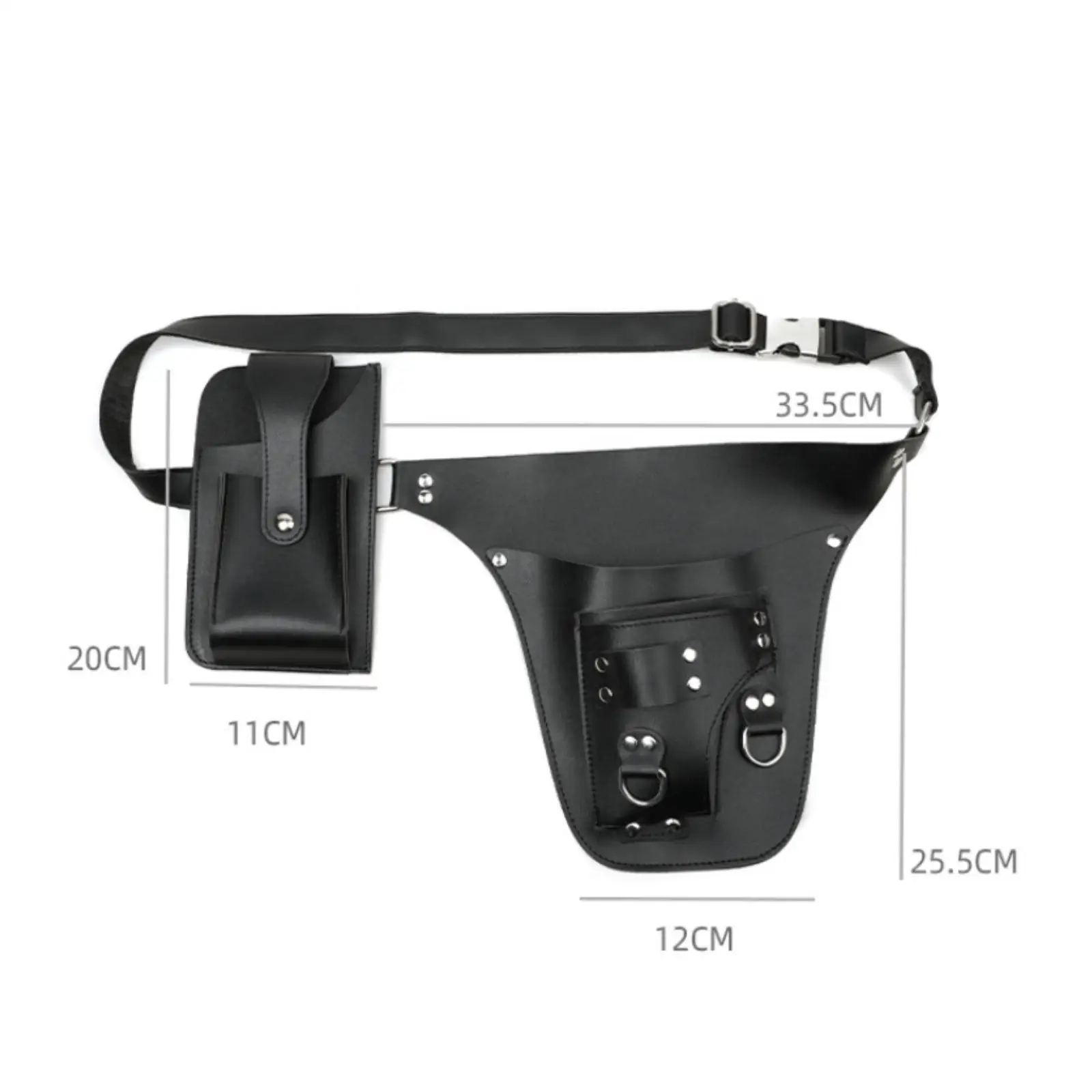 Garden Waist Pouch Adjustable Garden Tool Belt Long-Lasting for Gardening