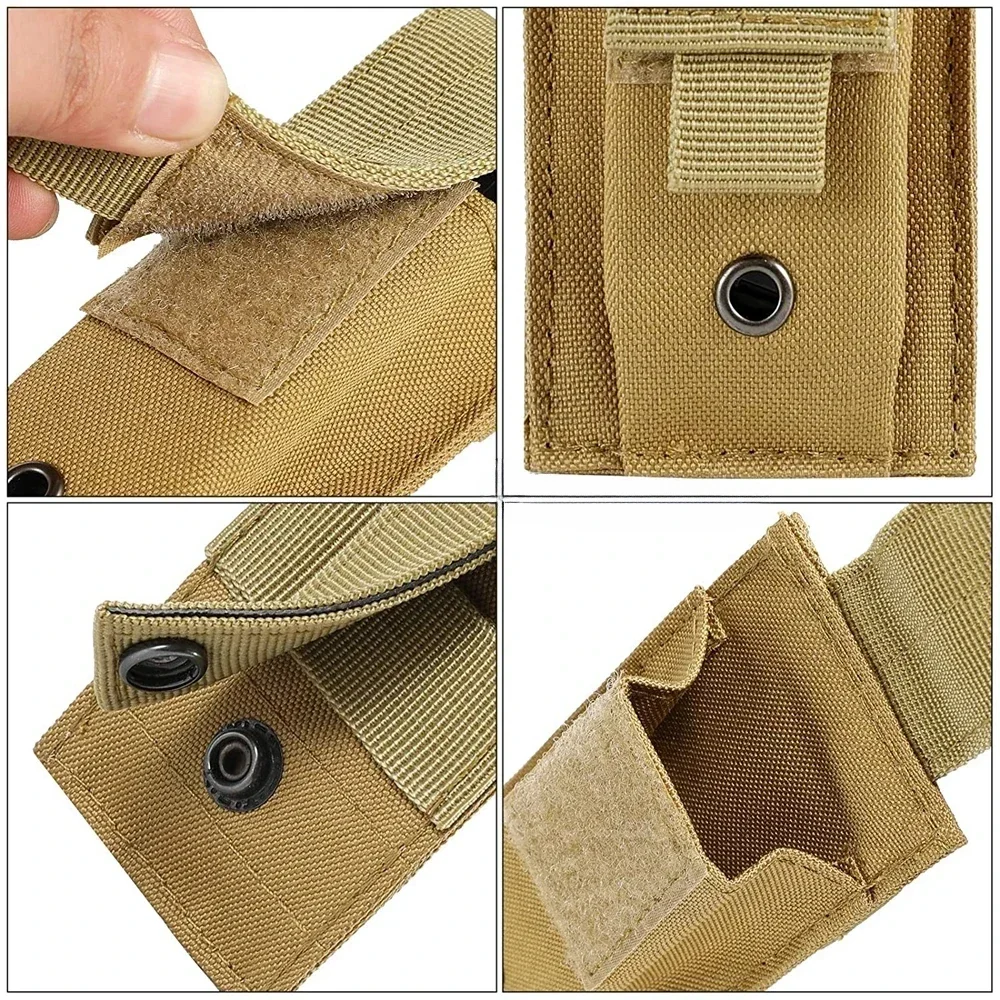 مجلة مورلي 9 مم، حافظة مسدس مزدوجة، حقيبة سترة تكتيكية، حامل مصباح يدوي للصيد في الهواء الطلق، حزمة فاني متعددة الأدوات #3