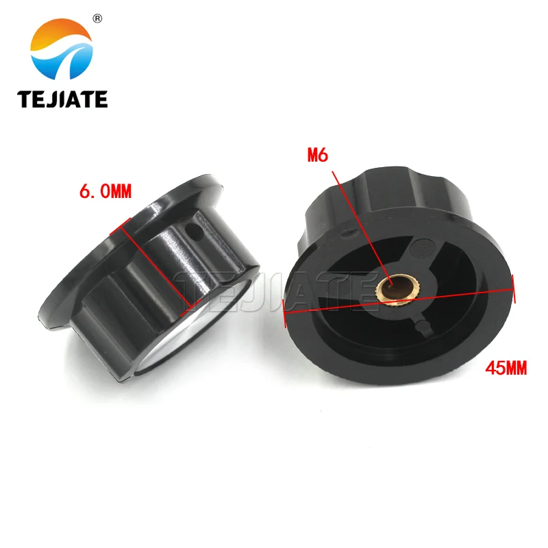 1 Stuks MF-A01 A02 A05 Potentiometer Wth118/Rv24 Knop Bakeliet Knop Hoed Schaal Aluminium Legering