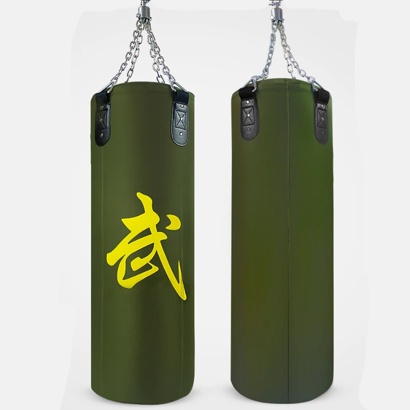 Picture 3: 2026 New Professional Pu Leather Punch Bag Set Hanging Kick Fight Sandbag Empty Heavy Boxing Punching Bagpromote sales