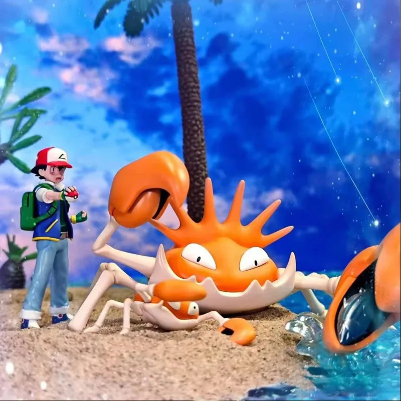 8 cm Anime Pokemon Figure Kingler Figure Pokemon Action Figure Collezione in PVC Modello Giocattoli Regali