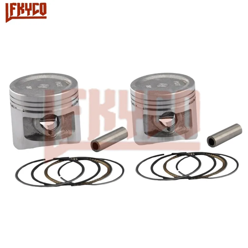 53mm Bore Pin 15mm Motorcycle Piston Ring Set for Honda CA250 DD250 CBT250 CMX250 Rebel CA DD CBT 250 250cc Motorbike Egine Part