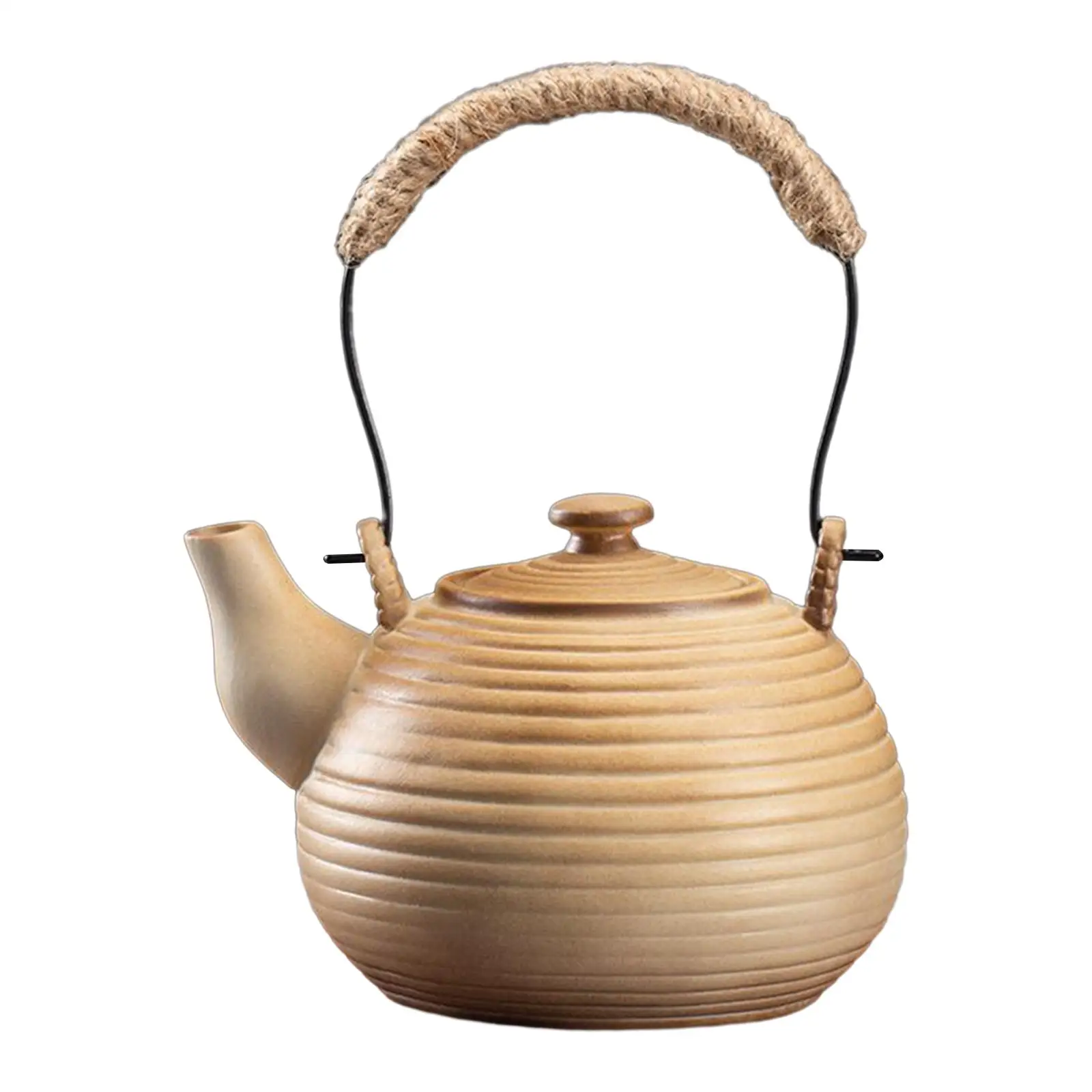 Japanese Tea Kettle Coffee Boiling Hot Water Tea Maker Kettle Ceramic Teapot