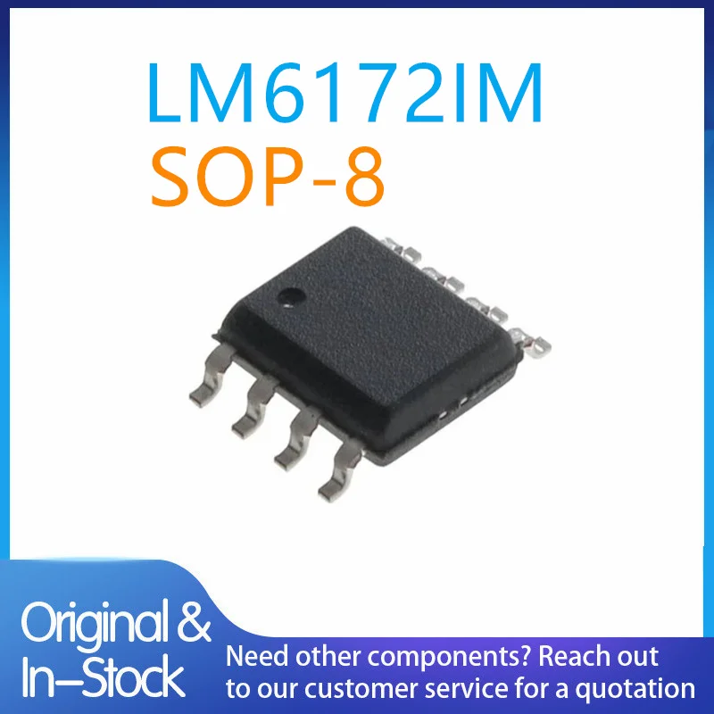 (5-10piece)100% New LM6172 LM6172IM LM6172IMX LM6172IMX/NOPB sop-8