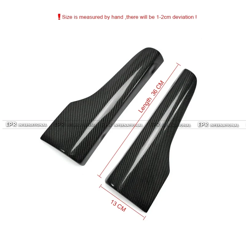 Carbon Fiber Side Skirt Addon Spat Glossy Fibre Exterior Door Kit Racing For Mitsubishi Evolution EVO 7 8 9 Car Styling