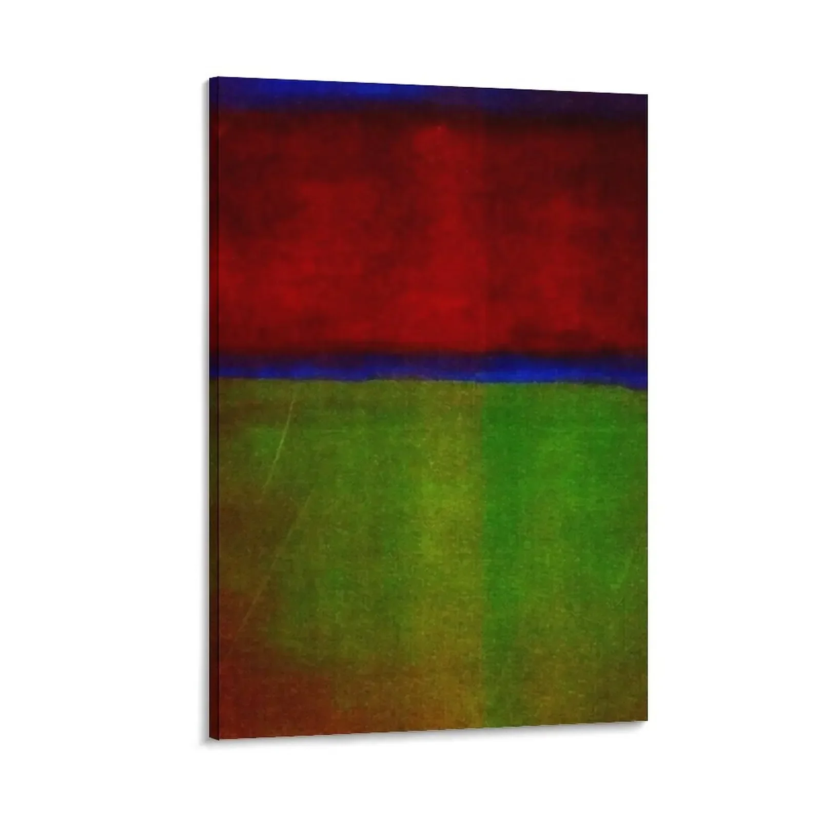 

Mark rothko painting, green,red, Blue, artwork by mark rothko Canvas Painting Wall decoration frame decorations for the room