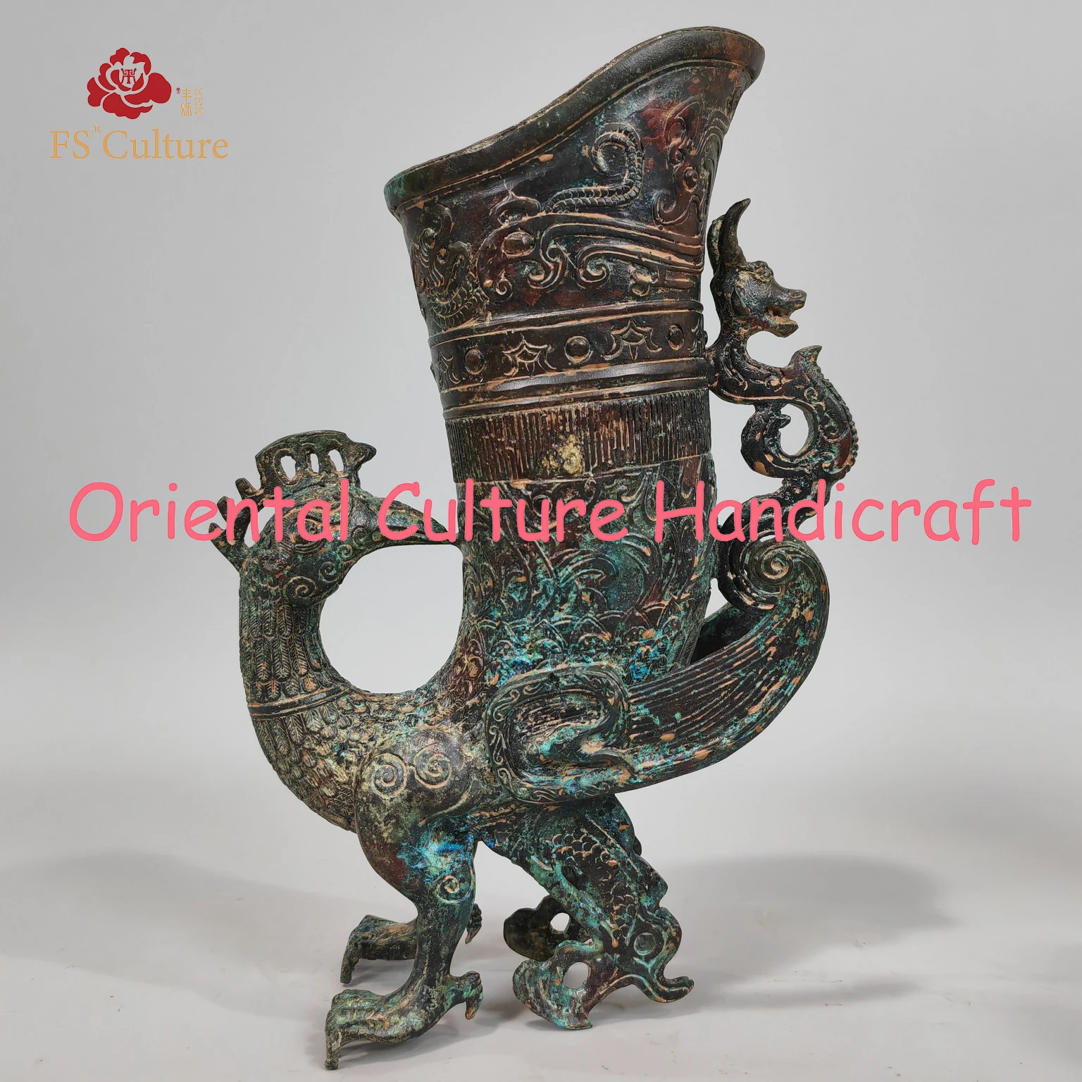 

Imitation Of Ancient Chinese Bronzes, Wine Pot Shapes, Exquisite Handicrafts, Home Accessories, Ornaments, Collectibles