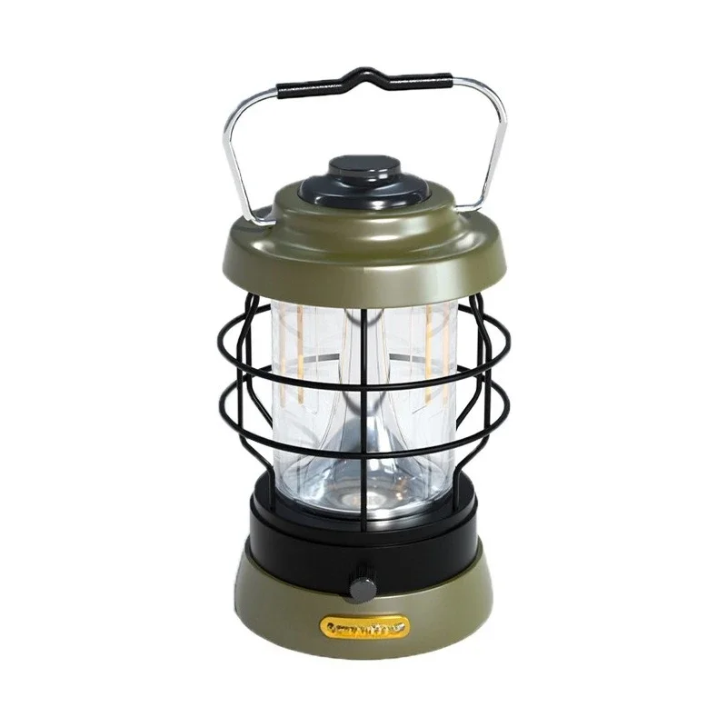

Moon field camping light long battery life retro atmosphere outdoor tent horse led hanging