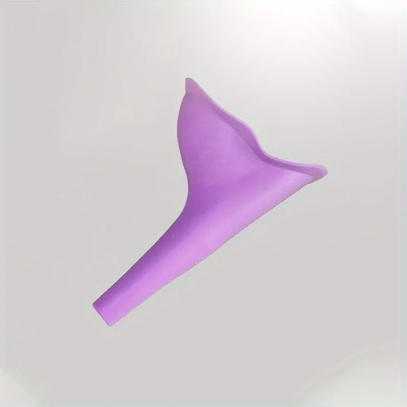 Portable Women Standing Urinal Reusable Car Urinal Emergency Toilet Outdoor Travel Camping Soft Silicone Pee Funnel for Women