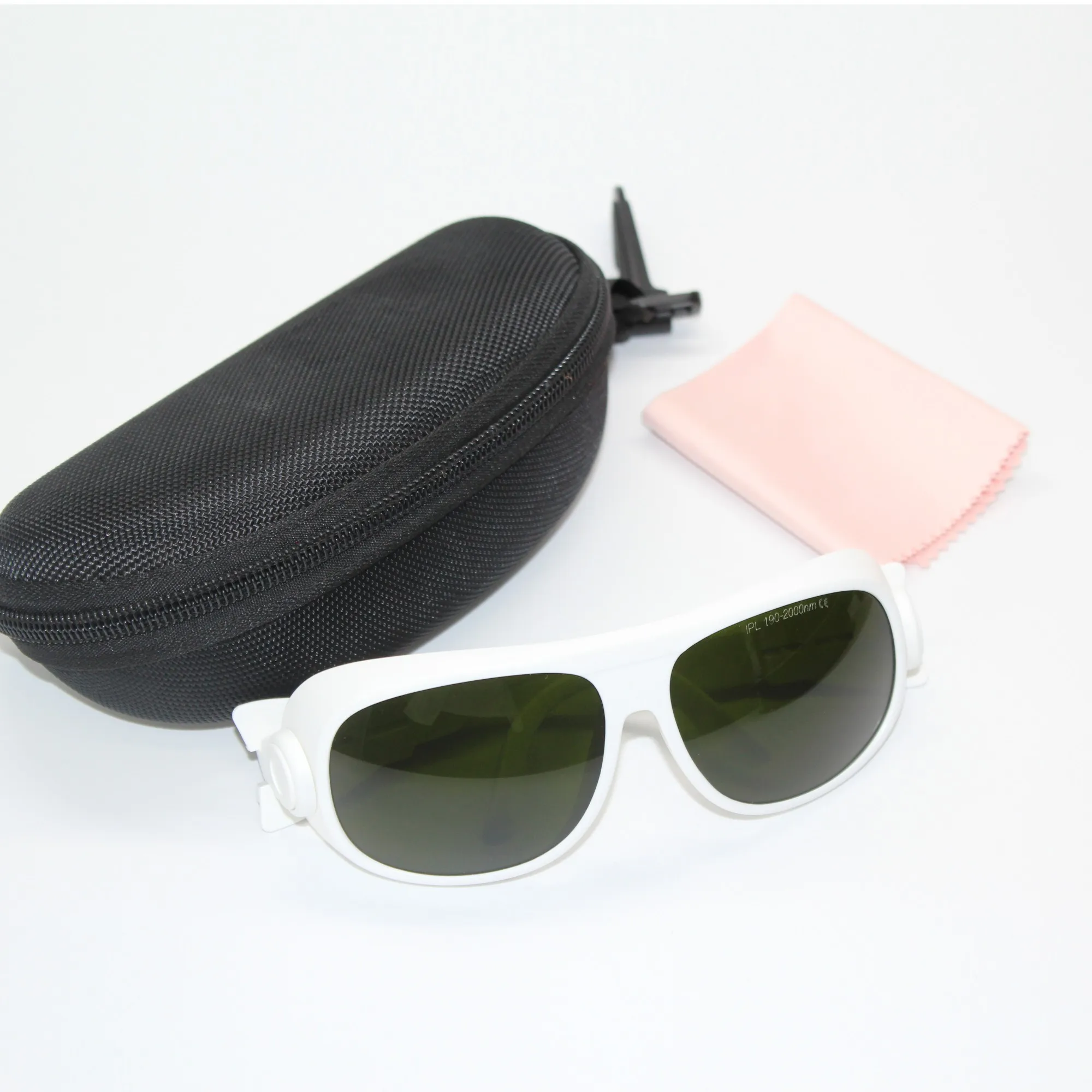 แว่นตานิรภัยเลเซอร์ Ipl 190nm-2000nm แว่นตานิรภัยเลเซอร์ความงาม แว่นตาป้องกัน แว่นตาสีแดง