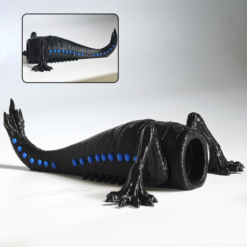 Bloop sea monsters 3D Printing Eater Gran Maja Action Figure Model Christmas Gift Joint-movable Deep Sea Figurines view 6