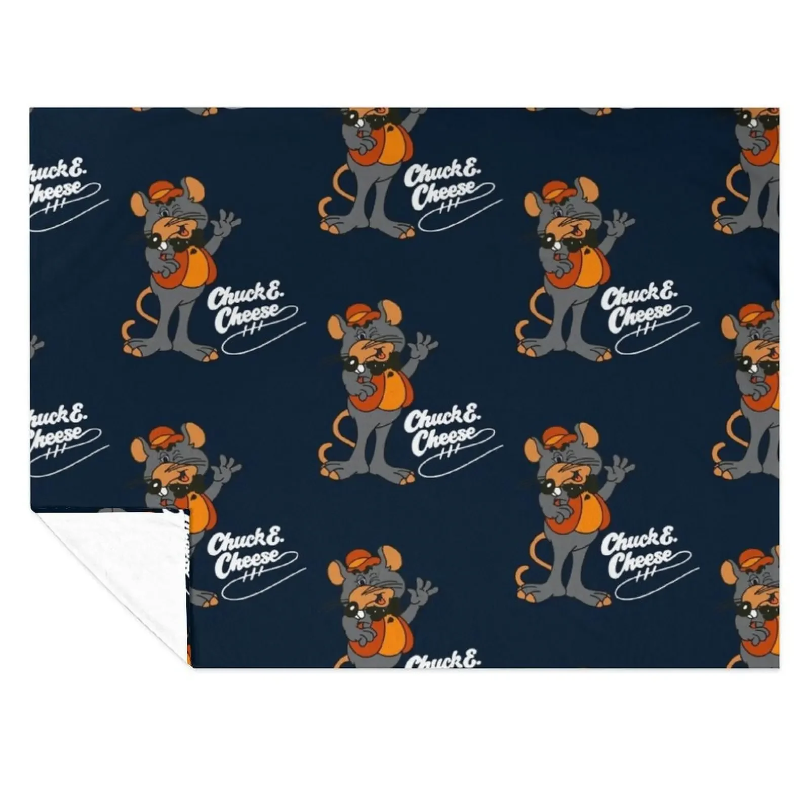

Chuck E Cheese_s 1 Throw Blanket valentine gift ideas warm for winter for babies Fashion Sofas Blankets
