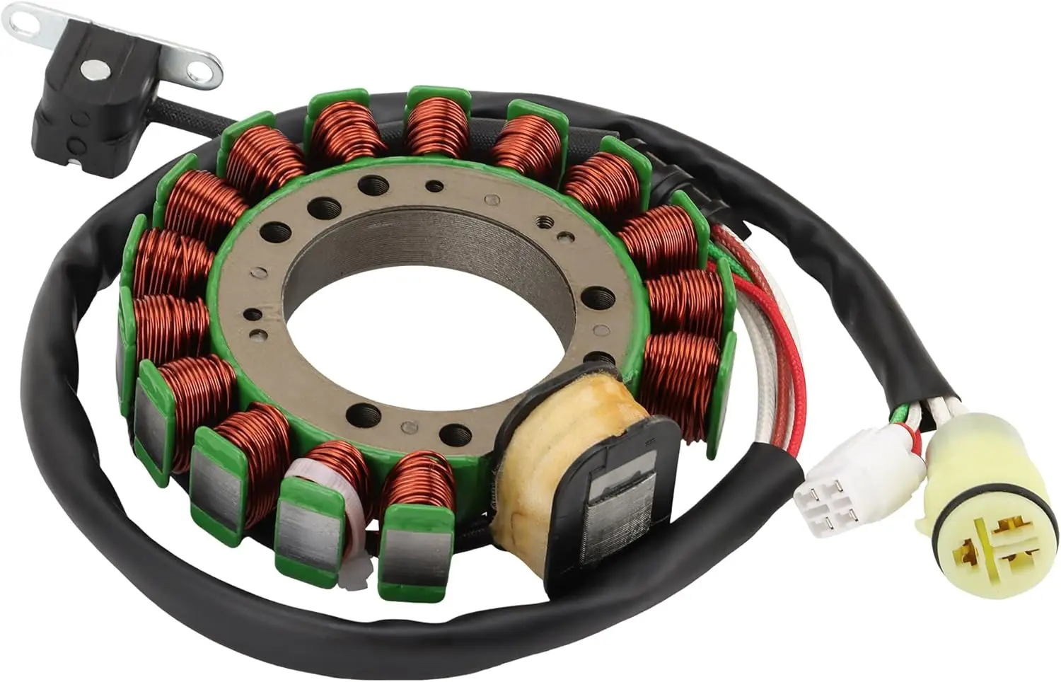 16 Coil 8 Wire Magneto Stator for Yamaha Grizzly 600 YFM600 595cc 1999-2001 ATV OEM 5GT-85510-00-00