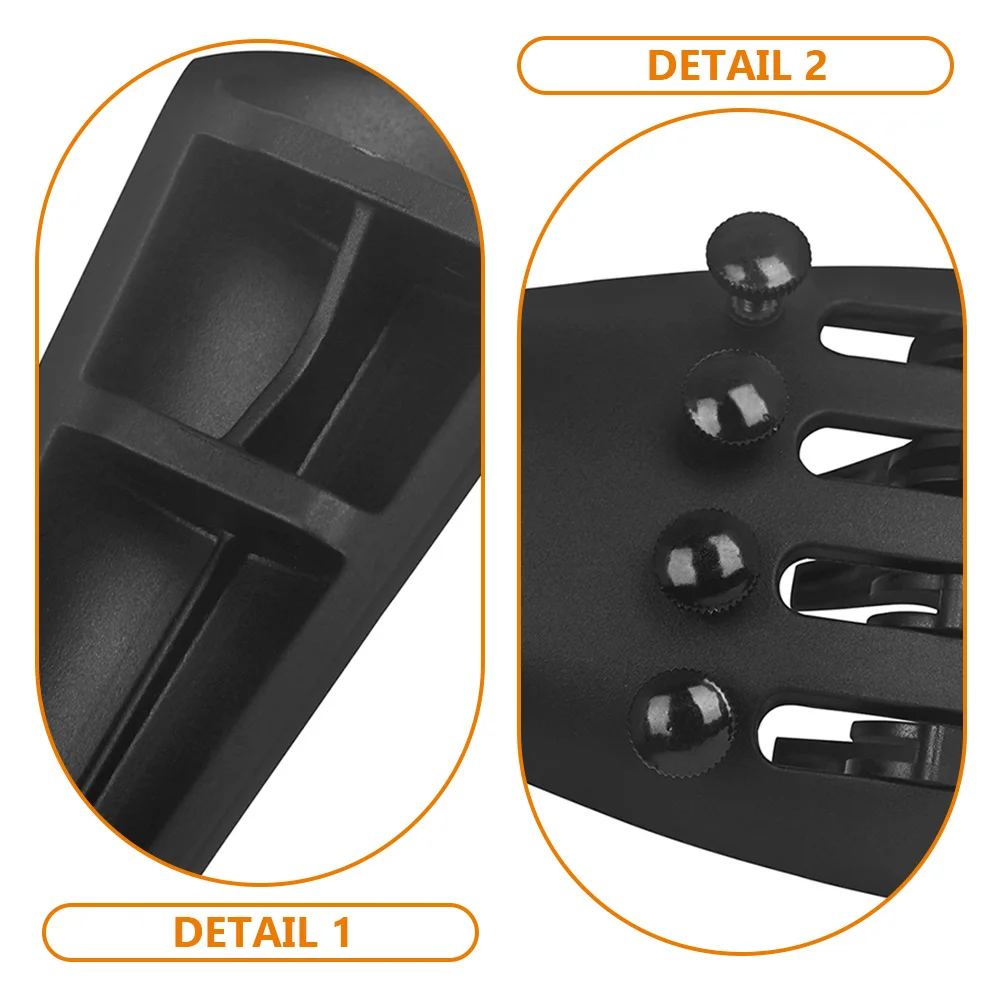 

4pcs Carbon Fiber String Board For 4/4 Replacement Tailpiece With Fine Tuners Lightweight Durable Matte Finish Accessories Cello