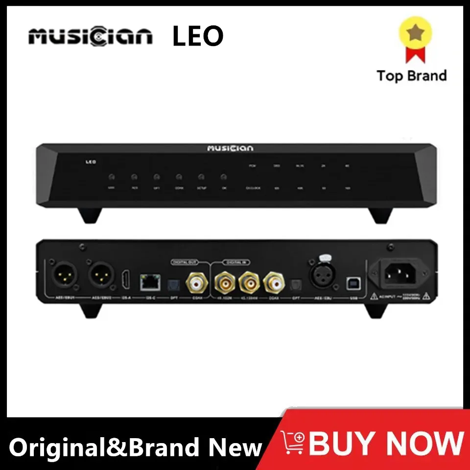 

MUSICIAN LEO High Performance Digital Interface Thesycon USB Audio Interface ARM STM32F446 Multiple Ouput Input FPGA DSP I2S