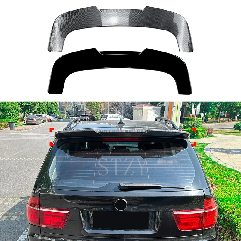 

For BMW X5 E70 Roof Spoiler 2006-2013 High Quality ABS Plastic Factory Style Rear Trunk Wing Body Kit Accessories