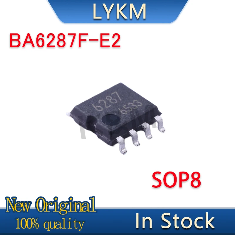 5-10/PCS New Original BA6287F-E2  BA6287F Screen printing 6287 SOP8 Motor driver chip In Stock