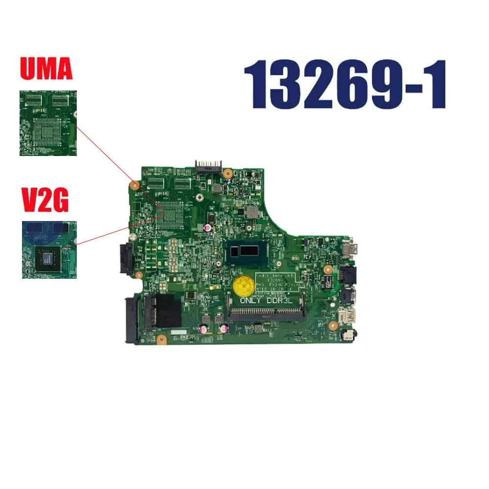 

i3 i5 i7 4th 5th Computer Mainboard For Dell Inspiron 3443 3543 3542 13269-1 0CW5N0 CN-0CW5N0 Laptop Motherboard FX3MC